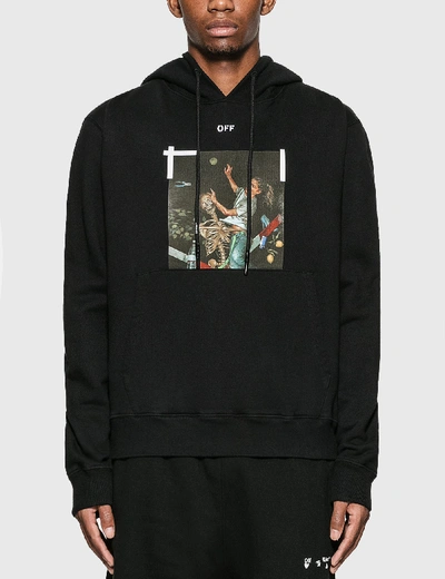 Shop Off-white Pascal Print Hoodie In Black