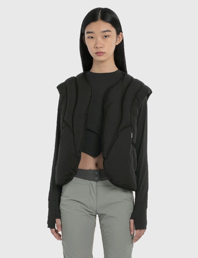 Shop Hyein Seo Gaiter Vest In Black