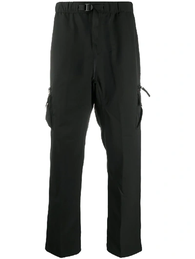 Shop Carhartt Elmwood Straight Trousers In Black