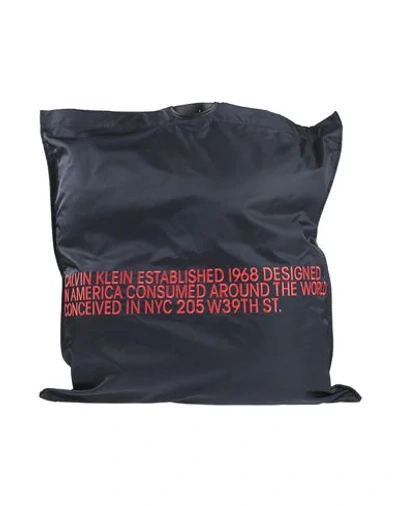 Shop Calvin Klein 205w39nyc Handbag In Dark Blue