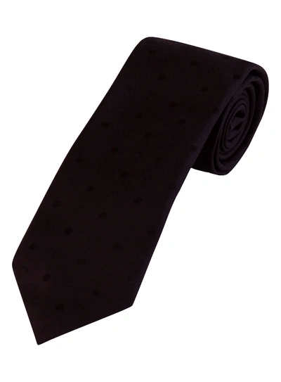 Shop Dolce & Gabbana Silk Tie In Nero