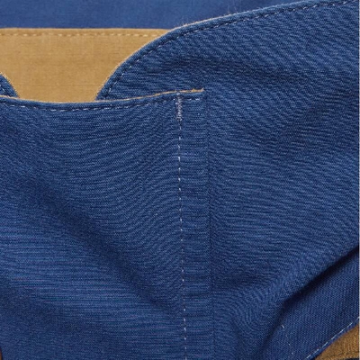 Shop Gucci Logo Print Reversible Jacket In Blue