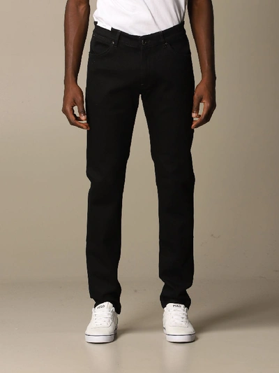 Shop Pt01 Pt Jeans Pt Jeans In Super Slim Stretch Denim In Black