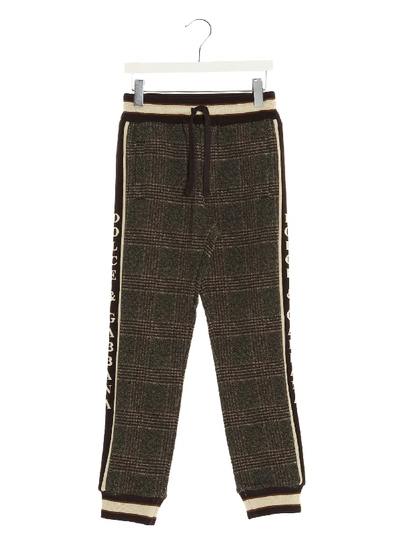 Shop Dolce & Gabbana Sweatpants In Brown