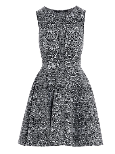 Shop Antonino Valenti Virginia Dress In Black & White