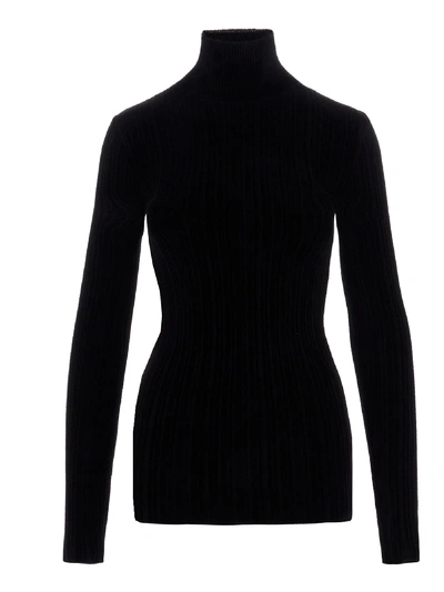 Shop Antonino Valenti Violet Sweater In Black