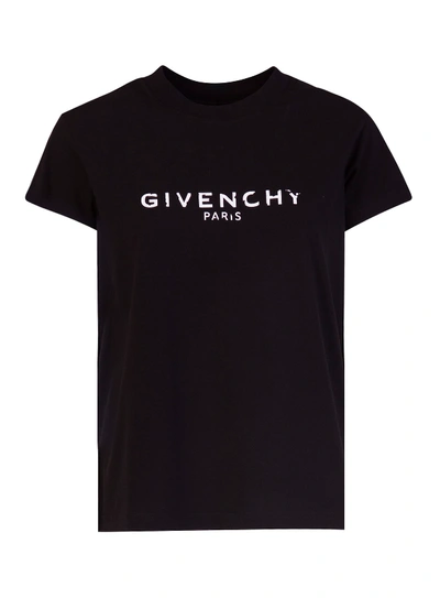 Shop Givenchy T-shirt Classic Vintage In Nero