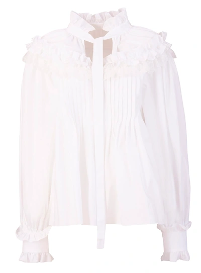 Shop Dolce & Gabbana White Cotton Shirt In Bianco