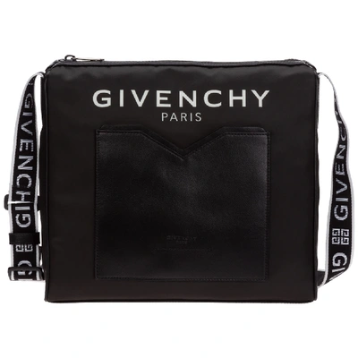 Shop Givenchy Light 3 Crossbody Bags In Nero