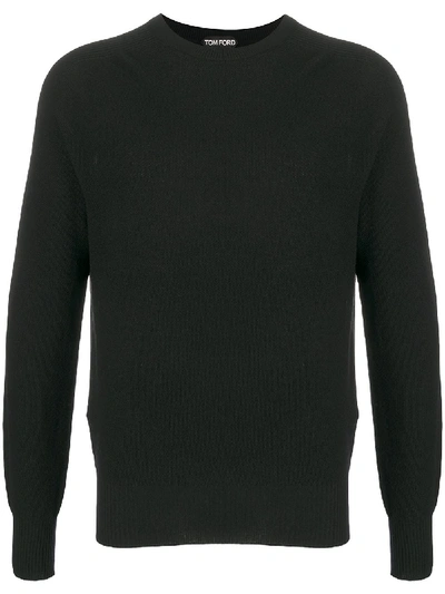 Shop Tom Ford Cashmere Jumper In Black