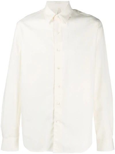 Shop Sunflower Dan Mother-of-pearl Buttoned Shirt In White