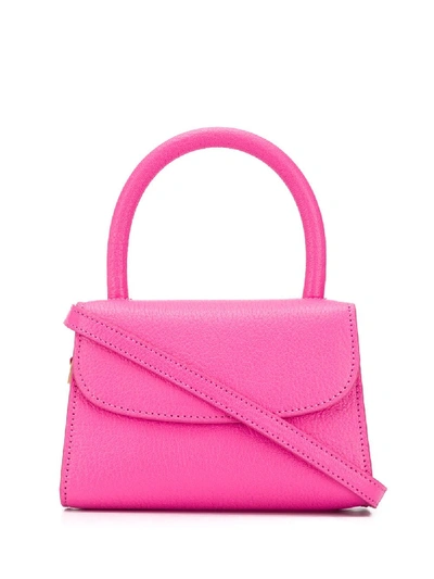 Shop By Far Minah Classic Tote In Pink