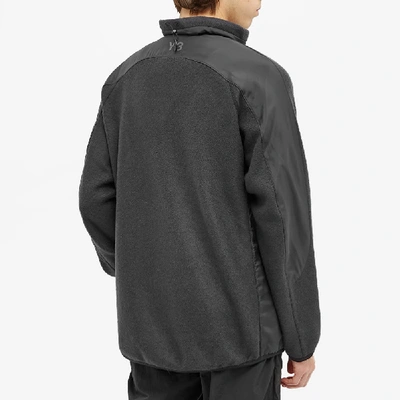 Shop Y-3 Fleece Track Jacket In Grey