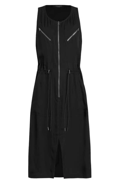 Shop Allsaints Vola Sheath Dress In Black