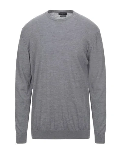 Shop Daniele Fiesoli Sweaters In Grey