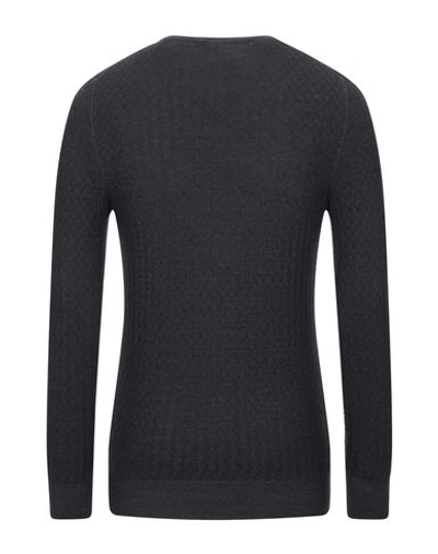 Shop Tagliatore Sweater In Steel Grey