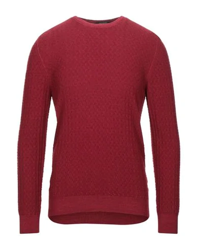 Shop Tagliatore Sweaters In Red