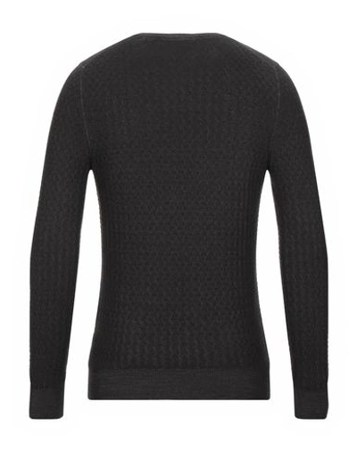 Shop Tagliatore Sweater In Dark Brown