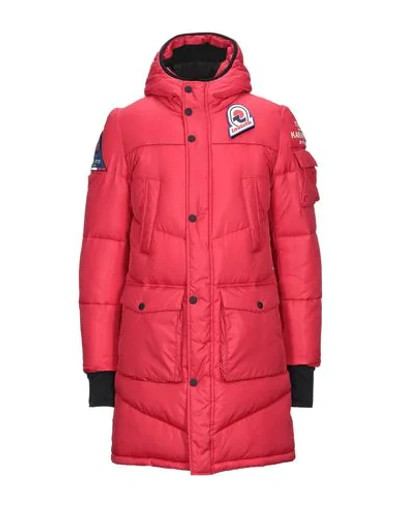 Shop Invicta Down Jackets In Red