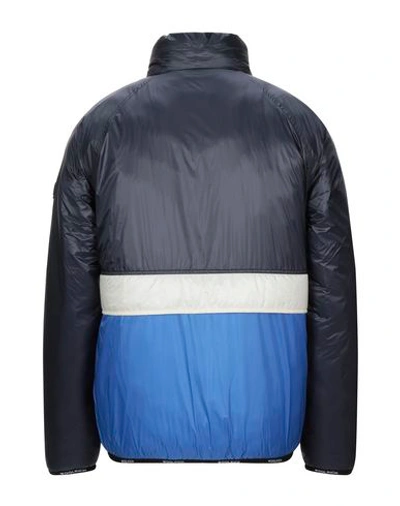 Woolrich Down Jackets In Dark Blue
