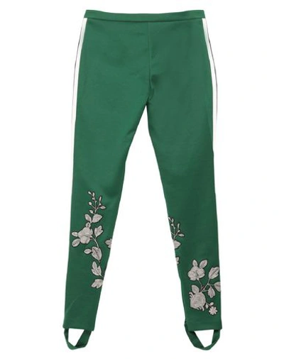 Shop Gucci Casual Pants In Green