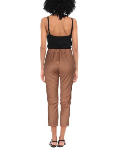 Shop Hope Cropped Pants In Brown