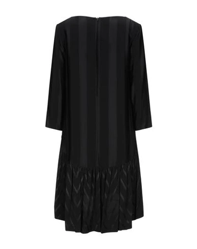 Shop Manila Grace Woman Mini Dress Black Size 2 Viscose