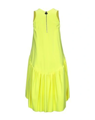 Shop Balenciaga Short Dress In Yellow