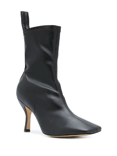 Shop Gia Couture Soraya Ankle Boots In Brown