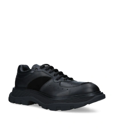 Shop Alexander Mcqueen Tread Moto Sneakers