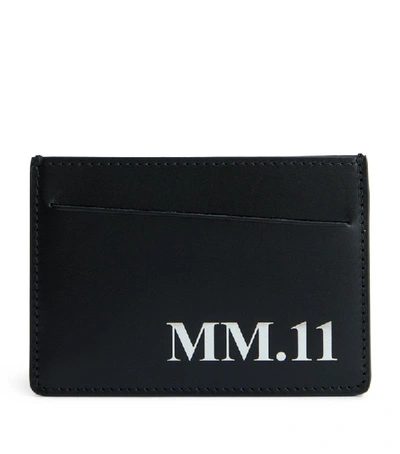 Shop Maison Margiela Mm.11 Leather Card Holder