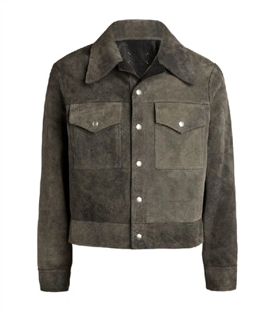 Shop Maison Margiela Reversible Leather Jacket