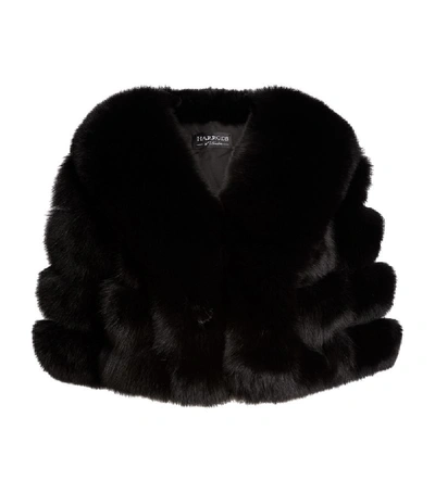 Shop Harrods Fox Fur Cropped Cape
