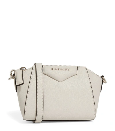 Shop Givenchy Nano Leather Antigona Shoulder Bag