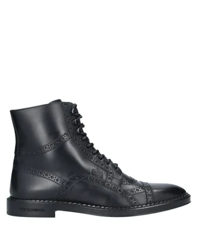 Shop Dolce & Gabbana Boots In Black