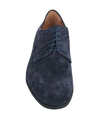 Shop Antonio Maurizi Laced Shoes In Dark Blue