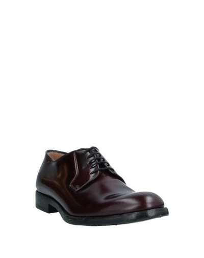 Shop Antonio Maurizi Laced Shoes In Dark Brown