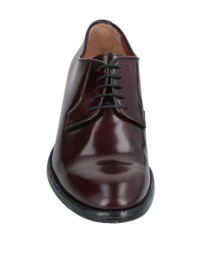 Shop Antonio Maurizi Laced Shoes In Dark Brown