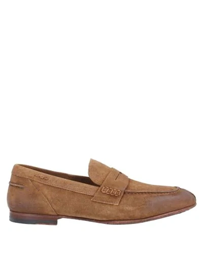 Shop Alexander Hotto Loafers In Brown