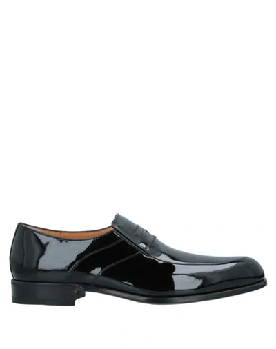 Shop A.testoni Loafers In Black