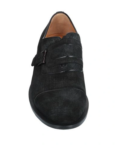 Shop A.testoni Loafers In Steel Grey