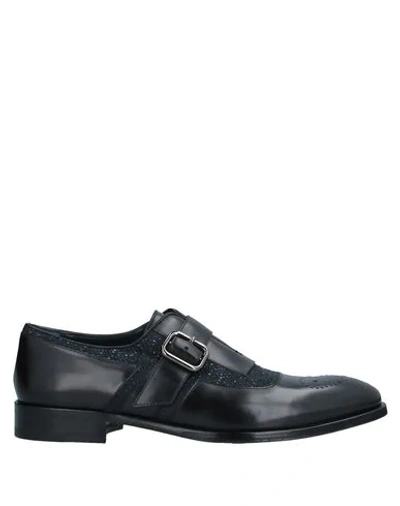 Shop A.testoni Loafers In Black