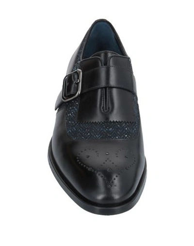 Shop A.testoni Loafers In Black