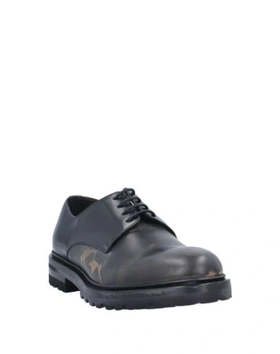 Shop A.testoni Laced Shoes In Black