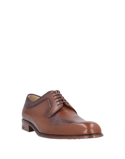 Shop A.testoni Lace-up Shoes In Brown