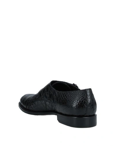 Shop Doucal's Loafers In Black