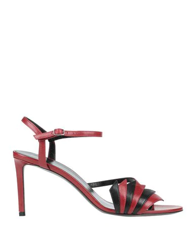 celine red sandals