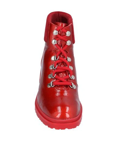 Shop Wonders Ankle Boots In Red