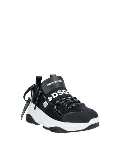 Shop Dsquared2 Sneakers In Black