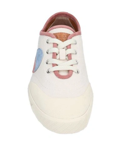 Bally Sneakers In Ivory